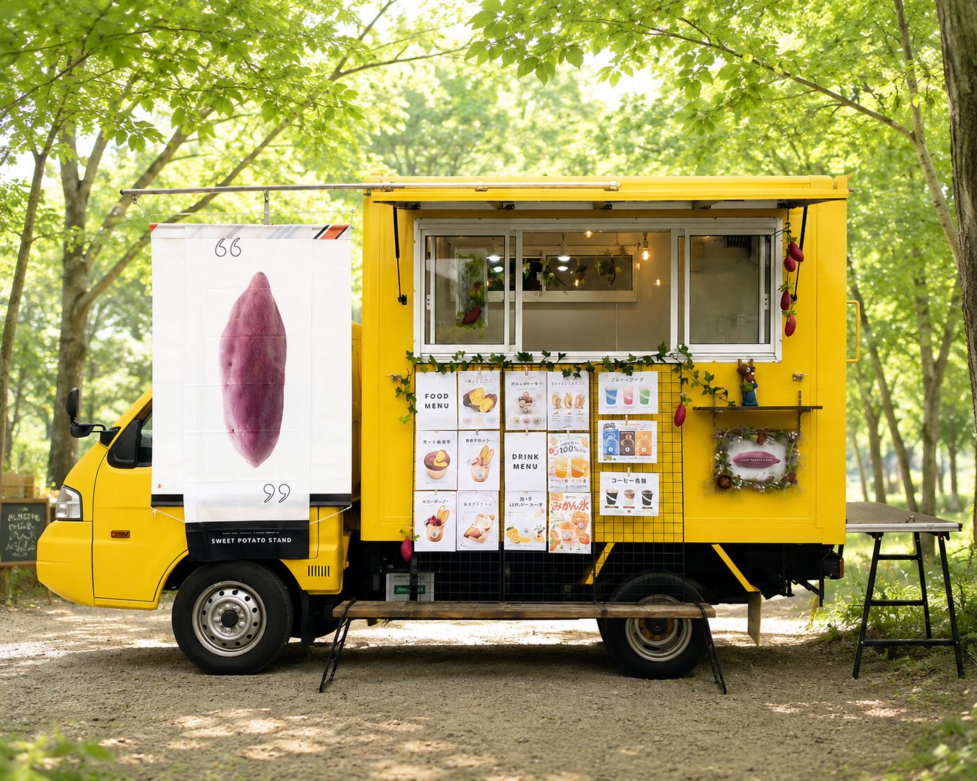 SWEET  POTATO  STAND